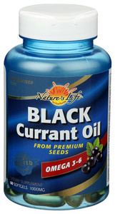 Nature's Life, Black Currant Oil 1000mg, 1 Each, 60 Sgel Nature's Life, Black Currant Oil 1000mg, 1 Each, 60 Sgel
