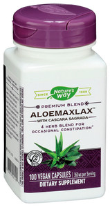 Nature's Way, Dietary Supplement Aloemaxlax, 1 Each, 100 Cap Nature's Way, Dietary Supplement Aloemaxlax, 1 Each, 100 Cap