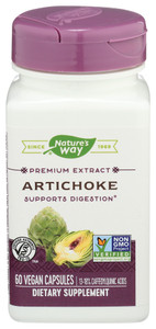 Nature's Way, Artichoke Premium Extract, 1 Each, 60 Cap Nature's Way, Artichoke Premium Extract, 1 Each, 60 Cap