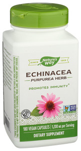 Nature's Way, Dietary Supplement Echinacea Purpurea Herb, 1 Each, 180 Cap Nature's Way, Dietary Supplement Echinacea Purpurea Herb, 1 Each, 180 Cap