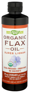 Nature's Way, Organic Flax Oil Super Lignan, 1 Each, 16 Oz Nature's Way, Organic Flax Oil Super Lignan, 1 Each, 16 Oz