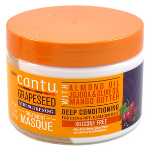 Cantu Grapeseed Treatment Masque 12Oz Jar Cantu Grapeseed Treatment Masque 12Oz Jar
