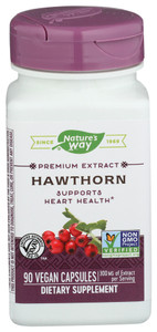 Nature's Way, Hawthorn Premium Extract 300mg, 1 Each, 90 Cap Nature's Way, Hawthorn Premium Extract 300mg, 1 Each, 90 Cap