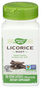 Nature's Way, Licorice Root Immune Vegetarian Capsules, 1 Each, 100 Cap Nature's Way, Licorice Root Immune Vegetarian Capsules, 1 Each, 100 Cap