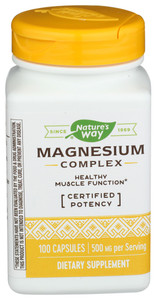 Nature's Way, Magnesium Bone Health Capsules, 1 Each, 100 Cap Nature's Way, Magnesium Bone Health Capsules, 1 Each, 100 Cap