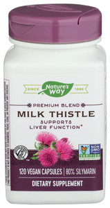 Nature's Way, Milk Thistle, 1 Each, 120 Vcap Nature's Way, Milk Thistle, 1 Each, 120 Vcap