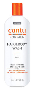 Cantu Mens 2-In-1 Hair & Body Wash 13.5Oz Cantu Mens 2-In-1 Hair & Body Wash 13.5Oz