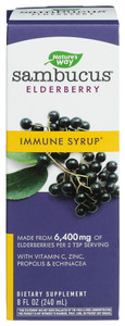 Nature's Way, Sambucus Immune Syrup Elderberry, 1 Each, 8 Oz Nature's Way, Sambucus Immune Syrup Elderberry, 1 Each, 8 Oz