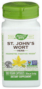 Nature's Way, St. John's Wort Vegetarian Capsules, 1 Each, 100 Cap Nature's Way, St. John's Wort Vegetarian Capsules, 1 Each, 100 Cap