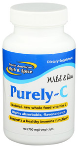 North American Herb & Spice, Purely C90 Veggie Caps Dietary Supplement Bottle, 1 Each, 90 Cap North American Herb & Spice, Purely C90 Veggie Caps Dietary Supplement Bottle, 1 Each, 90 Cap