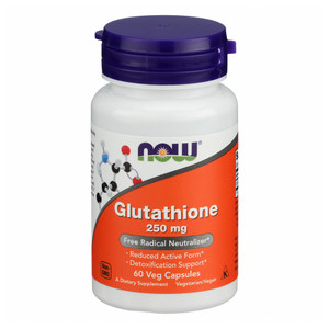 Now Foods, Glutathione Capsules Dietary Supplement Bottle, 250 Mg, 1 Each, 60 Vcap Now Foods, Glutathione Capsules Dietary Supplement Bottle, 250 Mg, 1 Each, 60 Vcap