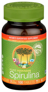Nutrex Hawaii Inc., Pure An Spirulina Pacifica, 1 Each, 100 Tab Nutrex Hawaii Inc., Pure An Spirulina Pacifica, 1 Each, 100 Tab