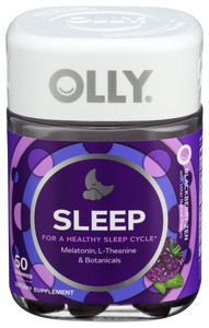 Olly, Sleep Gummies Blackberry Zen, Case Of 3, 50 Ct Olly, Sleep Gummies Blackberry Zen, Case Of 3, 50 Ct