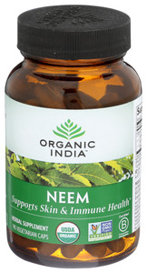 Organic India, Usa Whole Herb Supplement Neem, 1 Each, 90 Vcap Organic India, Usa Whole Herb Supplement Neem, 1 Each, 90 Vcap