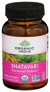 Organic India, Usa Whole Herb Supplement Shatavari, 1 Each, 90 Vcap Organic India, Usa Whole Herb Supplement Shatavari, 1 Each, 90 Vcap