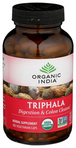 Organic India, Triphala Digestion & Colon Cleanse, 1 Each, 180 Vcap Organic India, Triphala Digestion & Colon Cleanse, 1 Each, 180 Vcap