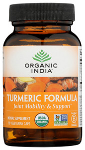 Organic India, Wellness Supplements Turmeric Formula, 1 Each, 90 Vcap Organic India, Wellness Supplements Turmeric Formula, 1 Each, 90 Vcap