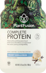 Plantfusion, Complete Plant Protein Vanilla Bean 2 Lb, 1 Each, 31.75 Oz Plantfusion, Complete Plant Protein Vanilla Bean 2 Lb, 1 Each, 31.75 Oz