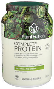 Plantfusion, Complete Protein Natural No Stevia, 1 Each, 29.63 Oz Plantfusion, Complete Protein Natural No Stevia, 1 Each, 29.63 Oz