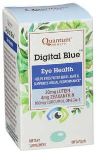 Quantum Health, Digital Blue Light Eye Health, 1 Each, 60 Ct Quantum Health, Digital Blue Light Eye Health, 1 Each, 60 Ct