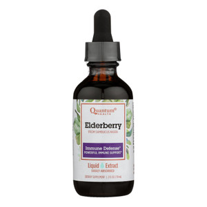 Quantum Health, Elderberry Immune Defense Extract, 1 Each, 2 Oz Quantum Health, Elderberry Immune Defense Extract, 1 Each, 2 Oz