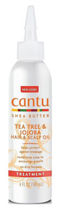 Cantu Shea Butter Tea Tree & Jojoba Hair & Scalp Oil 6Oz Cantu Shea Butter Tea Tree & Jojoba Hair & Scalp Oil 6Oz
