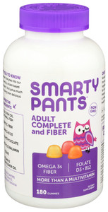 Smartypants, Multivitamin Plus Omega 3 With Vitamin D, 1 Each, 180 Ct Smartypants, Multivitamin Plus Omega 3 With Vitamin D, 1 Each, 180 Ct
