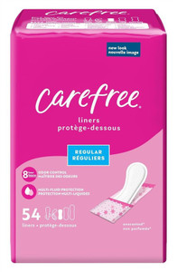 Carefree Acti-Fresh Regular 54 Count Daily Liner Unscented Carefree Acti-Fresh Regular 54 Count Daily Liner Unscented