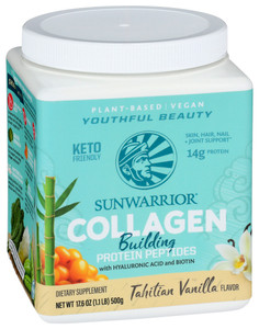 Sunwarrior, Tahitian Vanilla Collagen Building Protein Peptides, 1 Each, 17.6 Oz Sunwarrior, Tahitian Vanilla Collagen Building Protein Peptides, 1 Each, 17.6 Oz