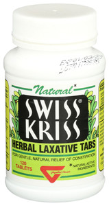 Swiss Kriss, Herbal Laxative Tabs, 1 Each, 120 Ct Swiss Kriss, Herbal Laxative Tabs, 1 Each, 120 Ct