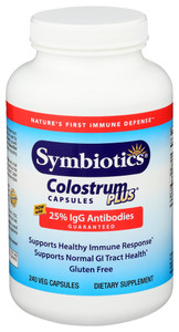 Symbiotics, Colostrum Plus Sules, 1 Each, 240 Cap Symbiotics, Colostrum Plus Sules, 1 Each, 240 Cap