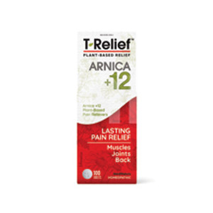 T-relief, Arnica +12 Pain Relief Tablets, 1 Each, 100 Tab T-relief, Arnica +12 Pain Relief Tablets, 1 Each, 100 Tab