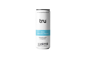 Tru, Enhanced Sparkling Beverage Dream Cherry Berry, Case Of 12, 12 Fl Oz Tru, Enhanced Sparkling Beverage Dream Cherry Berry, Case Of 12, 12 Fl Oz