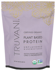 Truvani, Organic Protein Powder Unflavored Plant Based, Case Of 1, 9.88 Oz Truvani, Organic Protein Powder Unflavored Plant Based, Case Of 1, 9.88 Oz