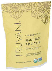 Truvani, Plant-based Protein Powder, Banana Cinnamon, Usda Certified Organic, Protein Powder, Vegan, Truvani, Plant-based Protein Powder, Banana Cinnamon, Usda Certified Organic, Protein Powder, Vegan,