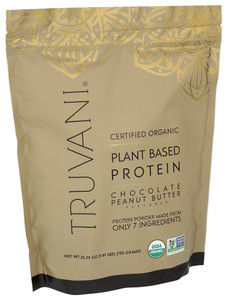 Truvani, Protein Powder Peanut Butter Chocolate, 1 Each, 25.75 Oz Truvani, Protein Powder Peanut Butter Chocolate, 1 Each, 25.75 Oz