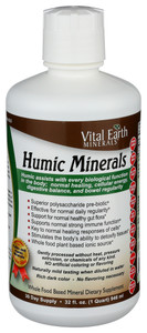 Vital Earth Minerals, Humic Minerals, 1 Each, 32 Fl Oz Vital Earth Minerals, Humic Minerals, 1 Each, 32 Fl Oz