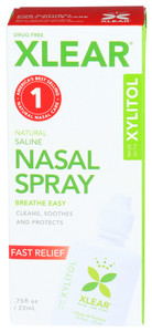 Xlear, Nasal Spray Sinus Single, 1 Each, 0.75 Oz Xlear, Nasal Spray Sinus Single, 1 Each, 0.75 Oz