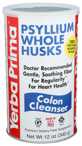 Yerba Prima, Psyllium Whole Husks Colon Cleanser, 1 Each, 12 Oz Yerba Prima, Psyllium Whole Husks Colon Cleanser, 1 Each, 12 Oz