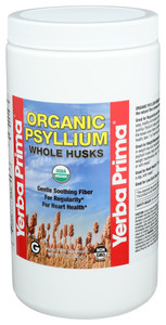 Yerba Prima, Organic Psyllium Whole Husks Supplement, 1 Each, 12 Oz Yerba Prima, Organic Psyllium Whole Husks Supplement, 1 Each, 12 Oz