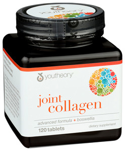 Youtheory, Joint Collagen Advanced Formula, 1 Each, 120 Tab Youtheory, Joint Collagen Advanced Formula, 1 Each, 120 Tab