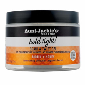 Aunt Jackie??ås Curls & Coils Hold Tight Braid & Twist Gel with Extra Firm Hold, 8 Oz Aunt Jackie??ås Curls & Coils Hold Tight Braid & Twist Gel with Extra Firm Hold, 8 Oz
