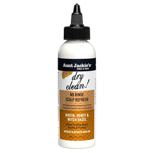 Aunt Jackie's Dry Clean No Rinse Scalp Refresh Biotin and Honey, 6 Oz Aunt Jackie's Dry Clean No Rinse Scalp Refresh Biotin and Honey, 6 Oz
