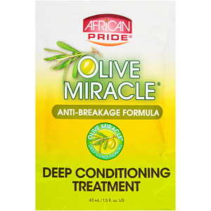 African Pride Olive Miracle Deep Conditioning Treatment, 1.5 Oz African Pride Olive Miracle Deep Conditioning Treatment, 1.5 Oz