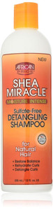 African Pride Shea Butter Miracle Detangling Shampoo, Cleansing & Smoothing, 12 Oz African Pride Shea Butter Miracle Detangling Shampoo, Cleansing & Smoothing, 12 Oz