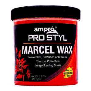 Ampro Pro Styl Marcel Hair Wax, Long-Lasting Hold & Frizz Control, 12 Oz Ampro Pro Styl Marcel Hair Wax, Long-Lasting Hold & Frizz Control, 12 Oz