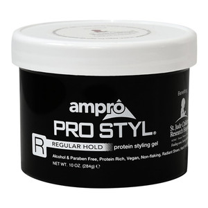 Ampro Pro Styl Protein Hair Gel, Strengthening & Super Hold Formula, 10 Oz Ampro Pro Styl Protein Hair Gel, Strengthening & Super Hold Formula, 10 Oz