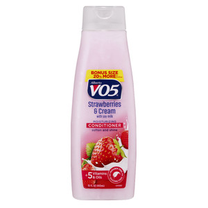 Alberto VO5 Moisture Milks Conditioner, Strawberries and Cream, Smooth & Silky, 15 oz Alberto VO5 Moisture Milks Conditioner, Strawberries and Cream, Smooth & Silky, 15 oz