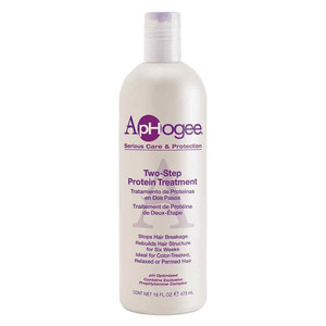 Aphogee Two-Step Protein Treatment for Damaged Hair, Intensive Repair, 16 oz Aphogee Two-Step Protein Treatment for Damaged Hair, Intensive Repair, 16 oz