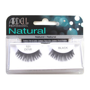 Ardell Natural Eyelashes, 101 Demi Black, Soft & Natural Look, 1 Pair Ardell Natural Eyelashes, 101 Demi Black, Soft & Natural Look, 1 Pair